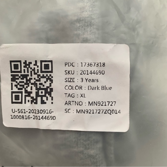 Pat Pat 2-piece Toddler Boy Stripe Polo shirt and Grey Pants Set | 3Y | NEW!! - Picture 11 of 12